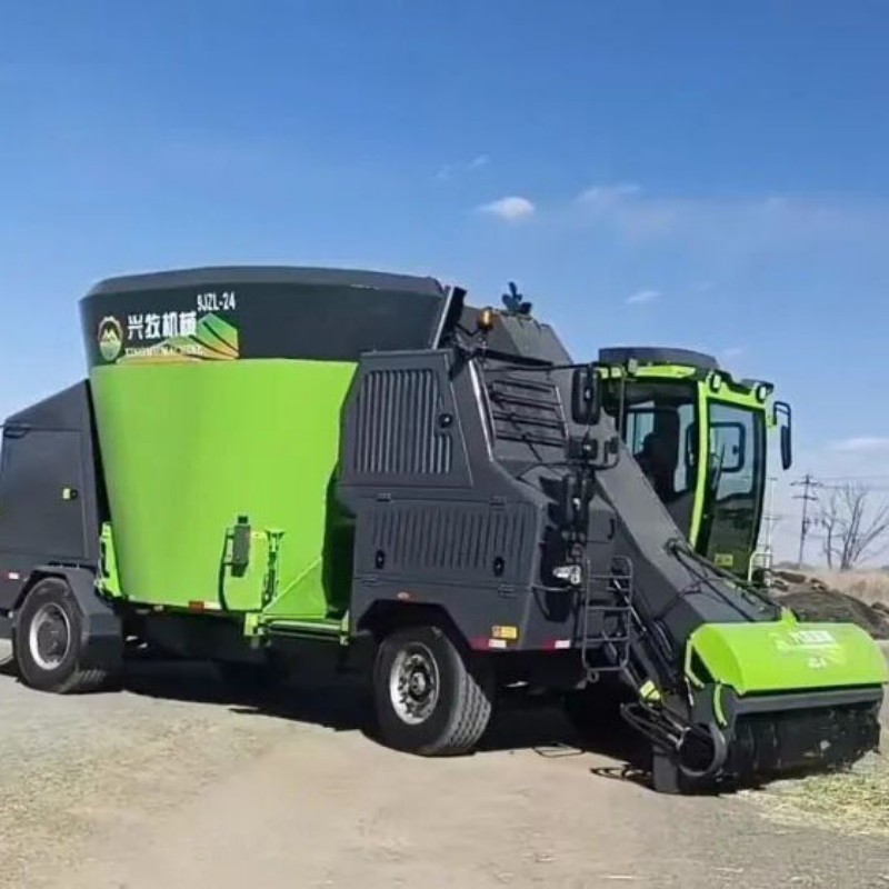 После перехода на использование самоходных микс...