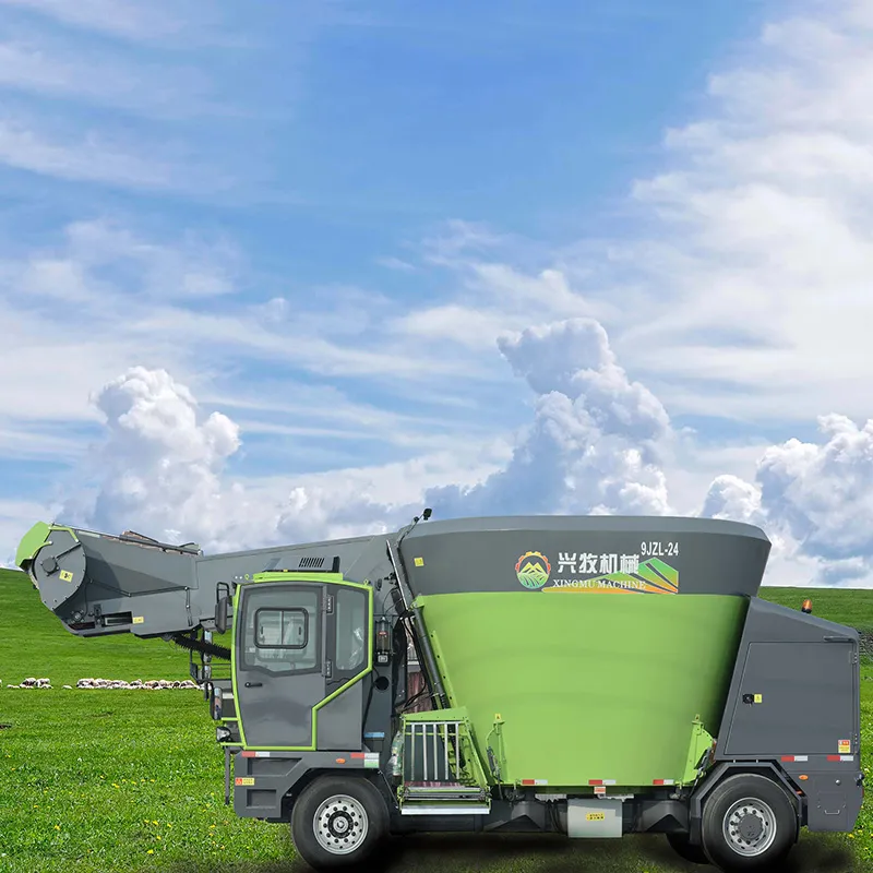 Самоходная кормосмесительная машина на новых источниках энергии