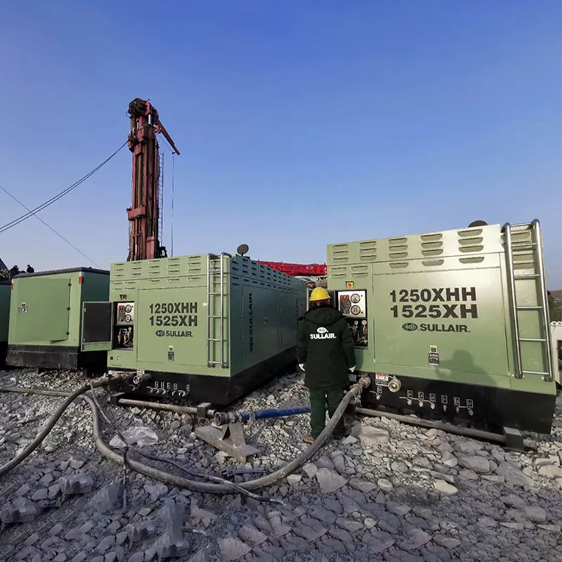 Срочная помощь! Мобильные компрессоры Sullair направлены на место взрыва на руднике для содействия спасательным работам