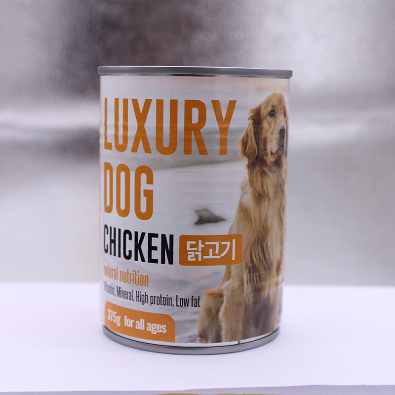 Большие консервы 375 г курица