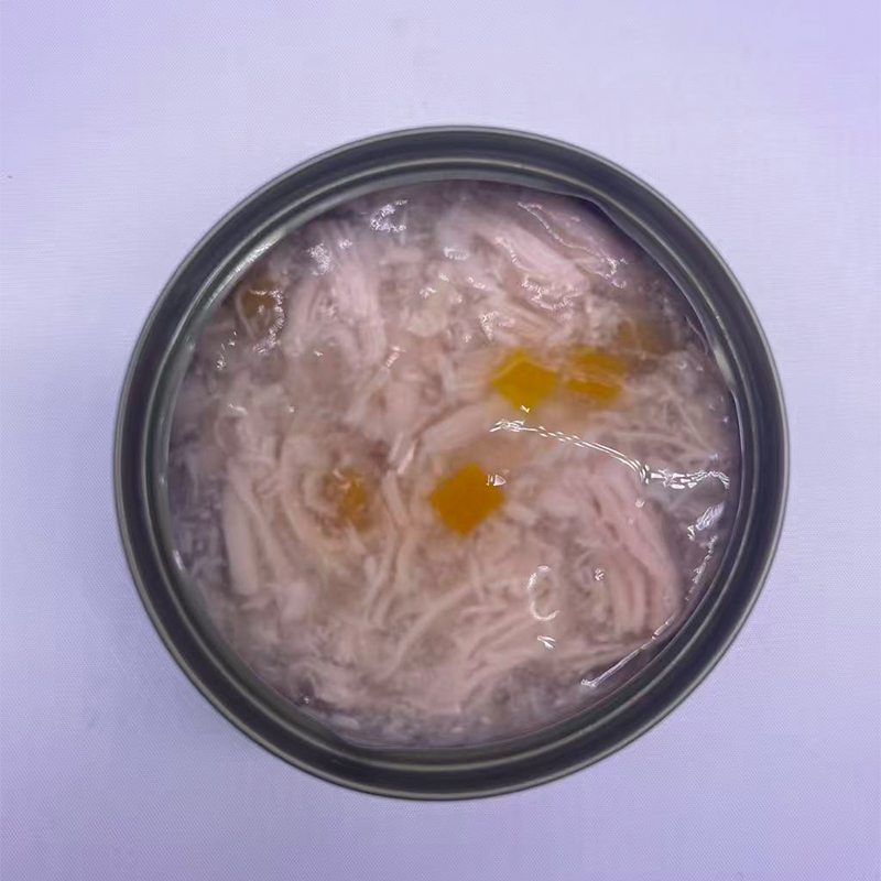 Кошачьи консервы 80 г курица с яичным желтком