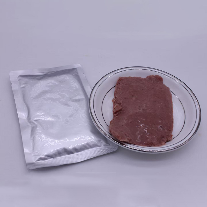 Мясное суфле тунец с крабовым мясом