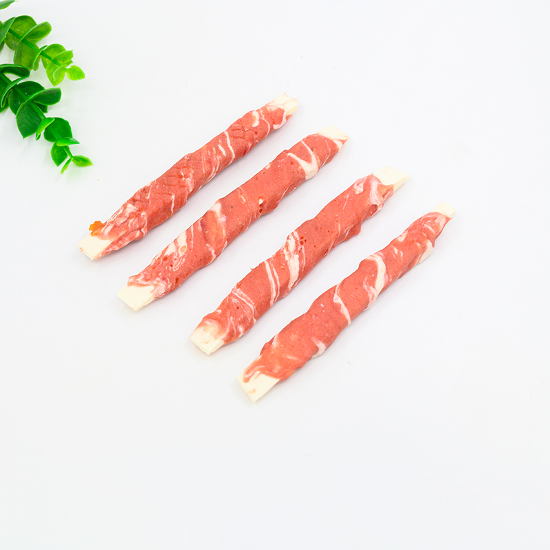 Филе трески обернутое утиным мясом с посыпкой