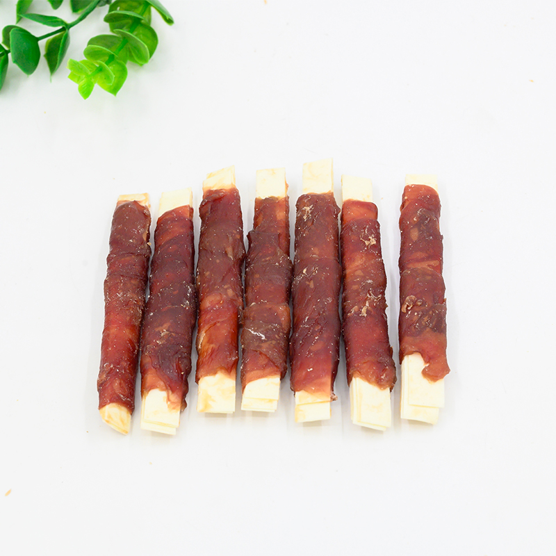 Филе трески обернутое утиным мясом