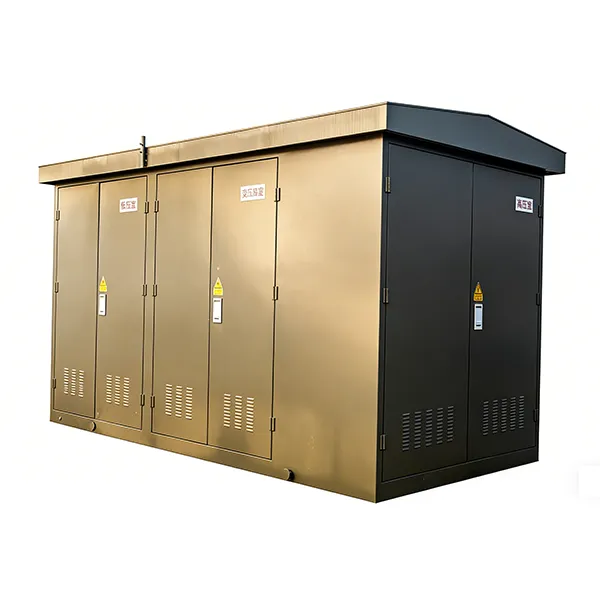 Комплектная трансформаторная подстанция блочного типа серии YBW (американского исполнения)