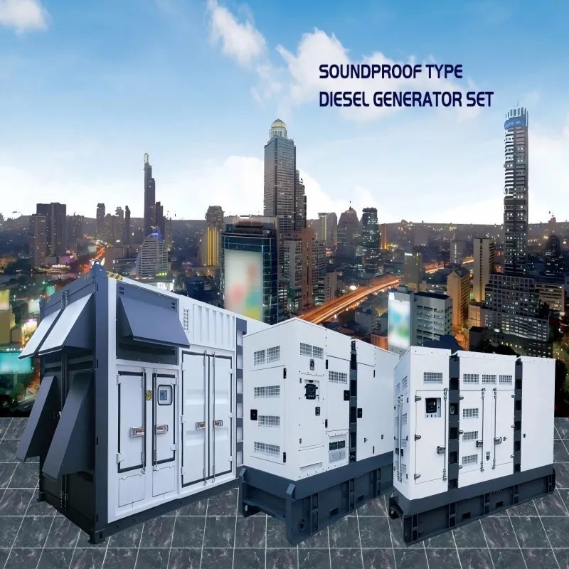 Генераторные установки в шумозащитном кожухе