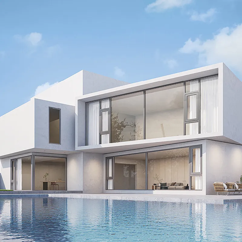 SJ70E Системные алюминиевые окна и двери с терморазрывом