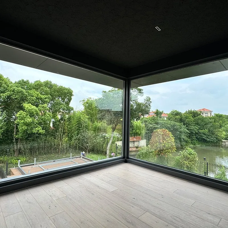 SJ75E Двери и окна из алюминиевого сплава с разбитым мостом