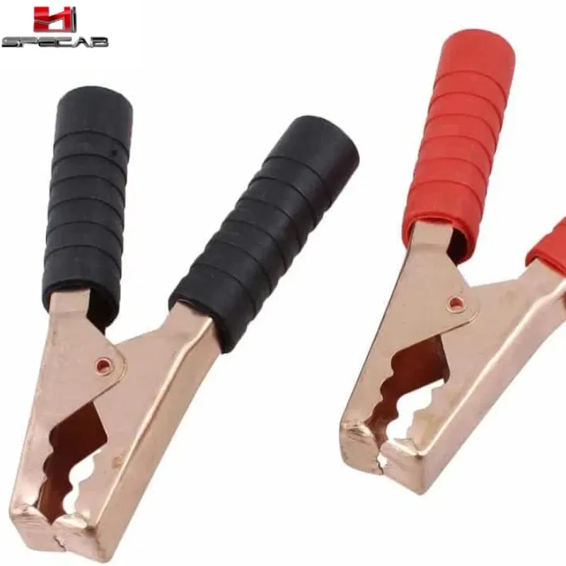 Крокодиловые зажимы для аккумулятора