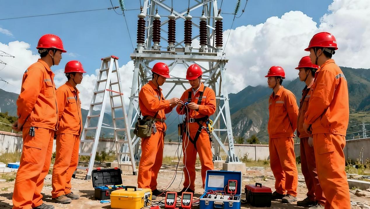 【Фото, на котором наши технические специалисты проводят инструктаж по установке или выполняют пуско-наладочные работы на объекте】