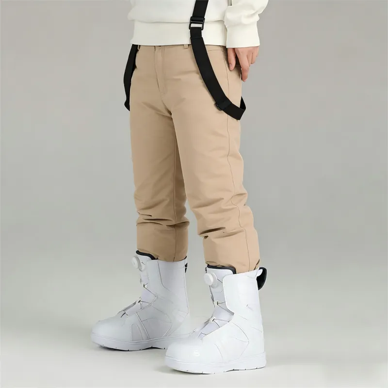 Парные лыжные брюки с лямками