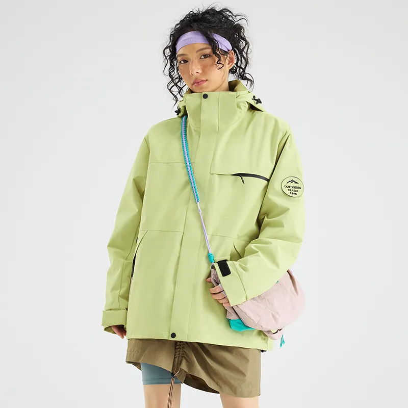 Водонепроницаемые парные модели с утолщенной туристической ветровкой