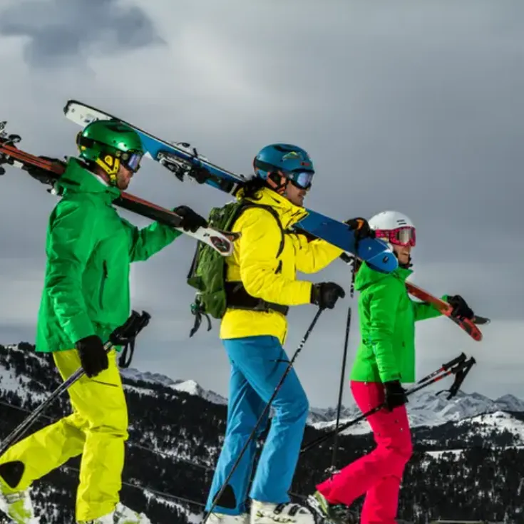 Дизайн лыжного костюма (цветовая гамма)