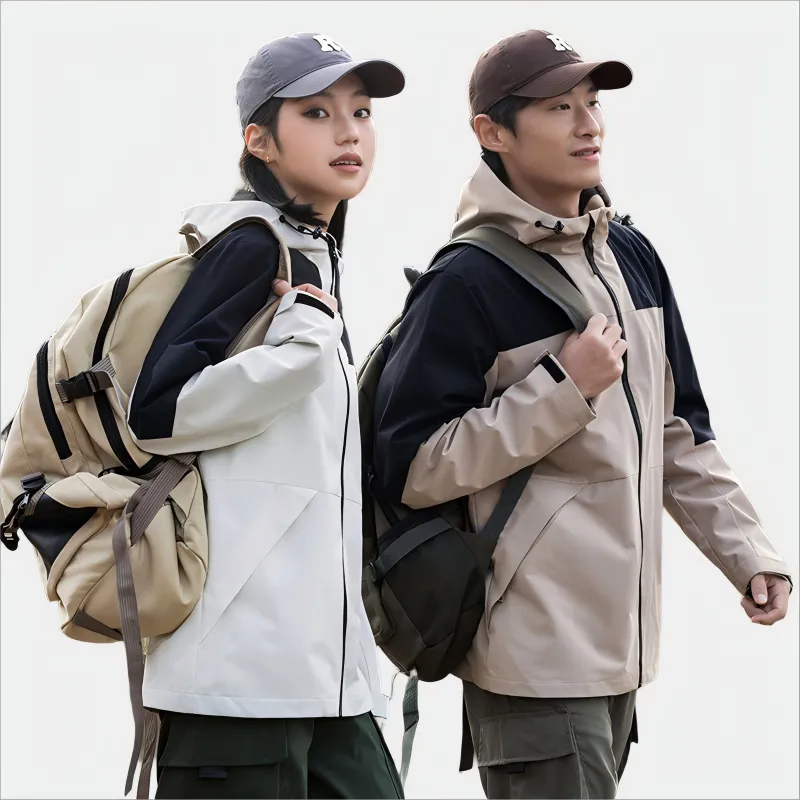 ветровка туристическая с утеплённой съёмной под...