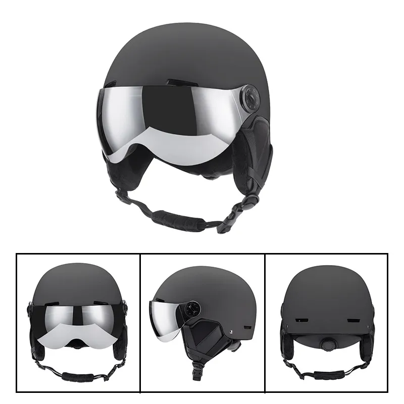 Будет ли утечка воздуха в месте стыка линзы и лыжного шлема с визором?