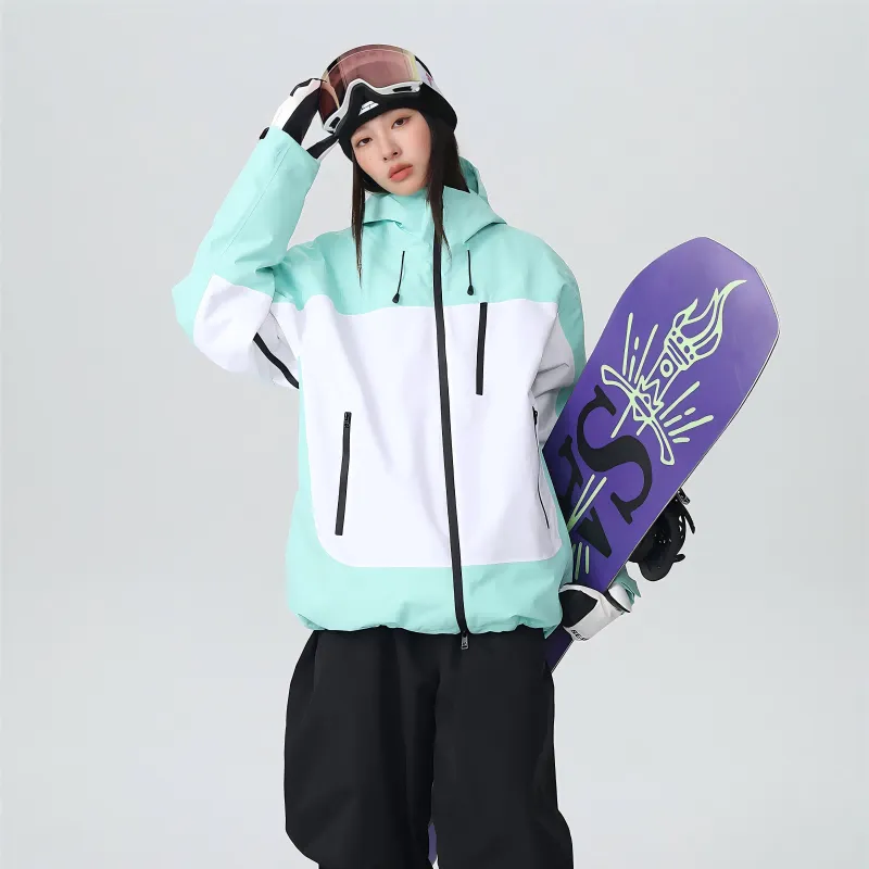 Ветрозащитная и теплая лыжная куртка