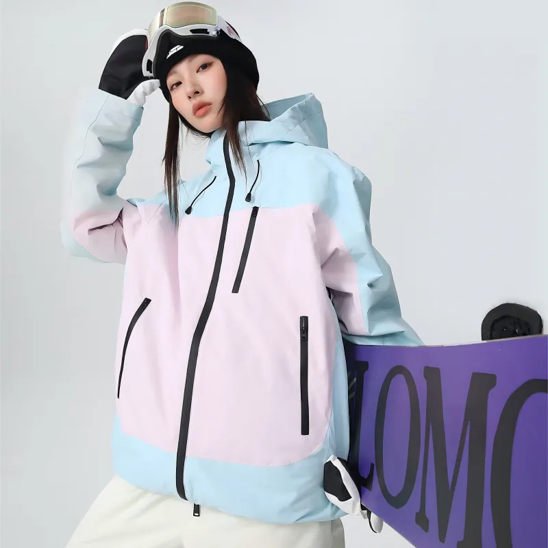 Ветрозащитная и теплая лыжная куртка