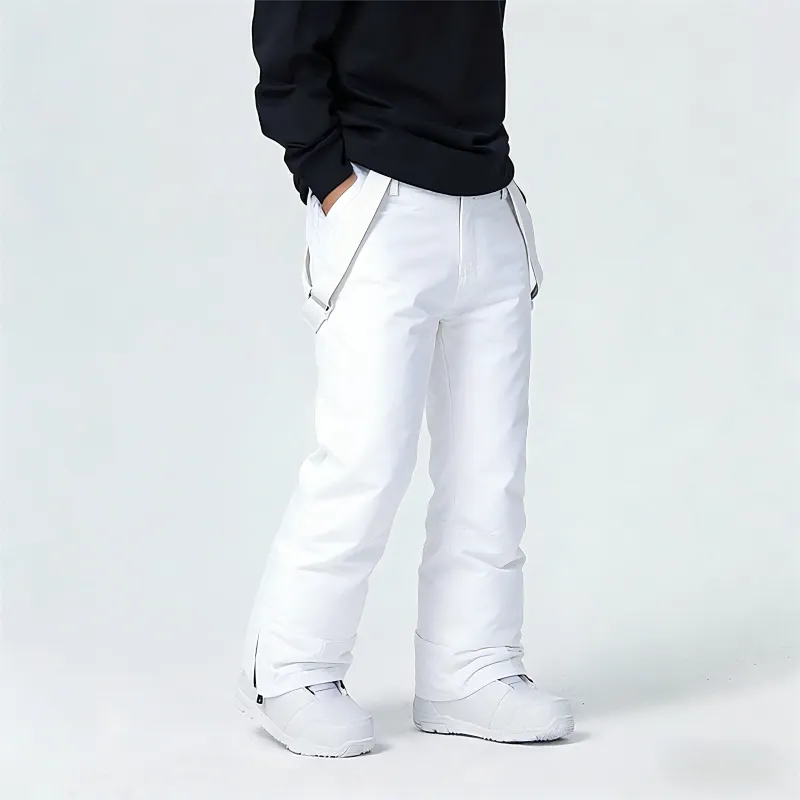 Парные лыжные брюки с лямками