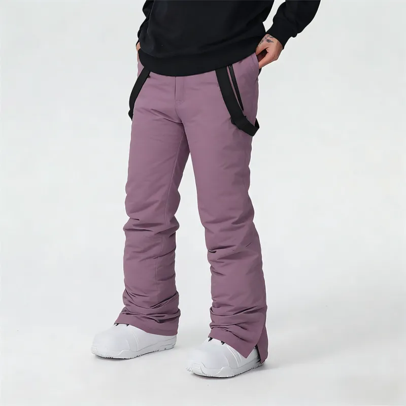 Парные лыжные брюки с лямками