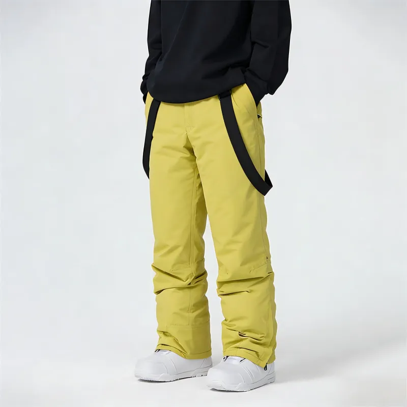 Парные лыжные брюки с лямками