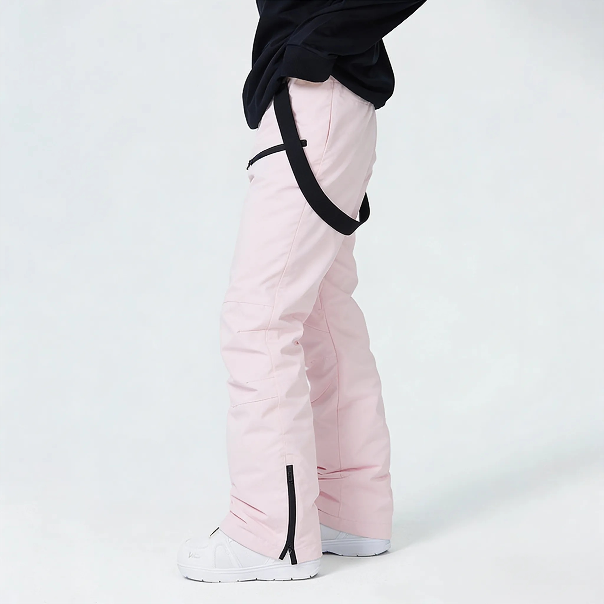 Водонепроницаемые лыжные брюки на лямках