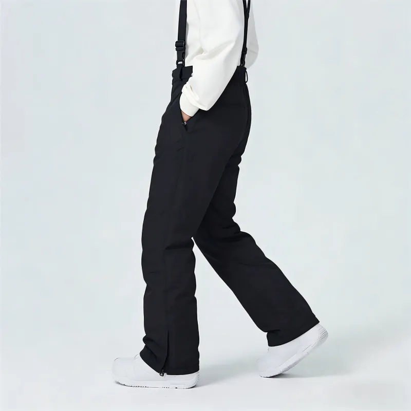 Парные лыжные брюки с лямками