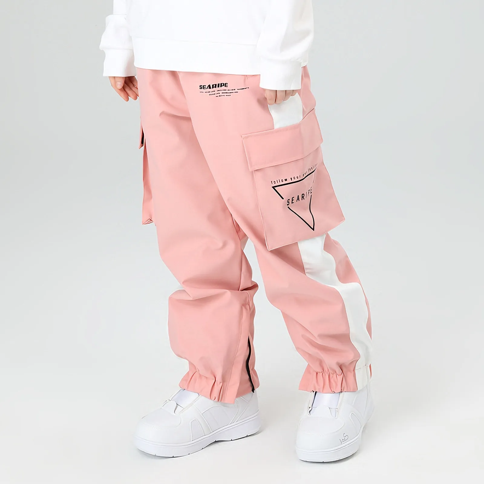 Унисекс лыжные штаны с уплотнением