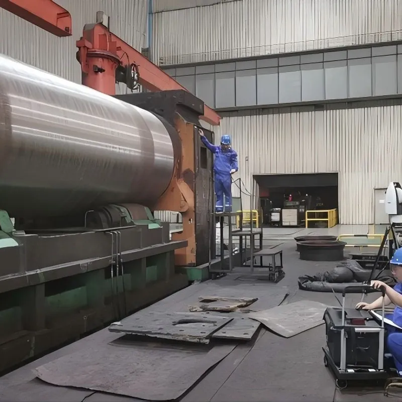 Обработка подшипниковой коробки на месте