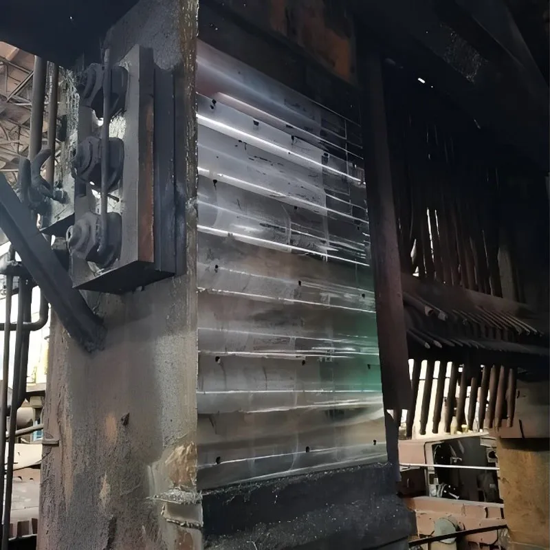 Обработка станины прокатной клети на месте