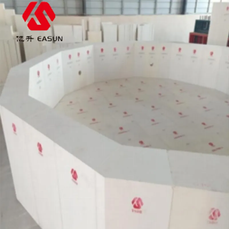 AZS белый кристаллический материал для электропечи