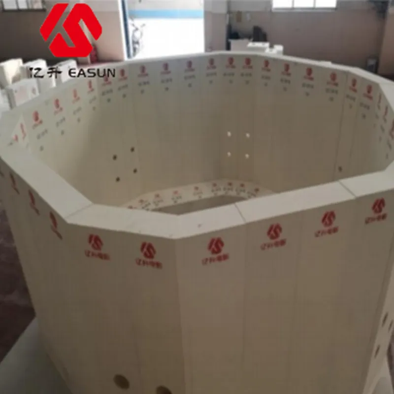 AZS белый кристаллический материал для электропечи