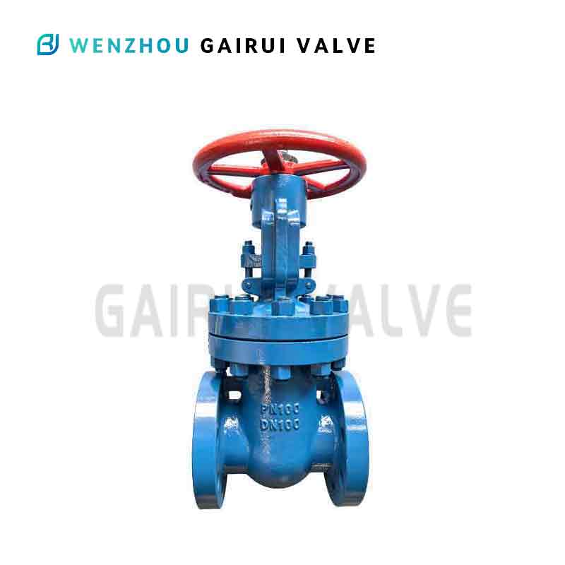 Steel wedge gate valve with rising spindle DN50-500 PN100