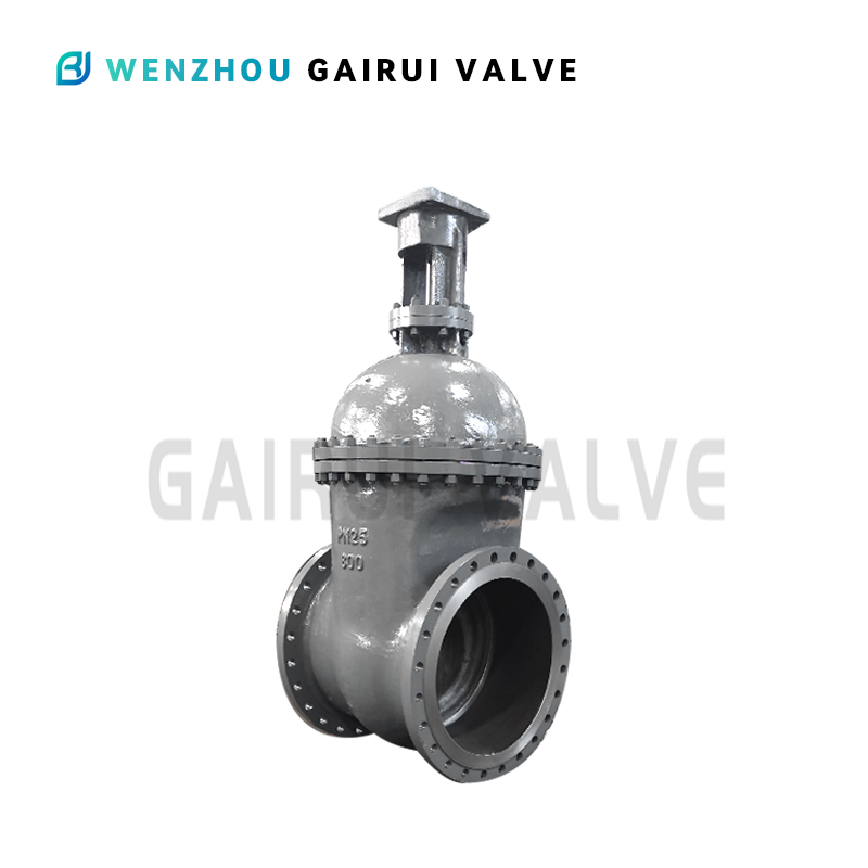 Задвижка клиновая стальная с невыдвижным шпинделем DN300-1400 PN25