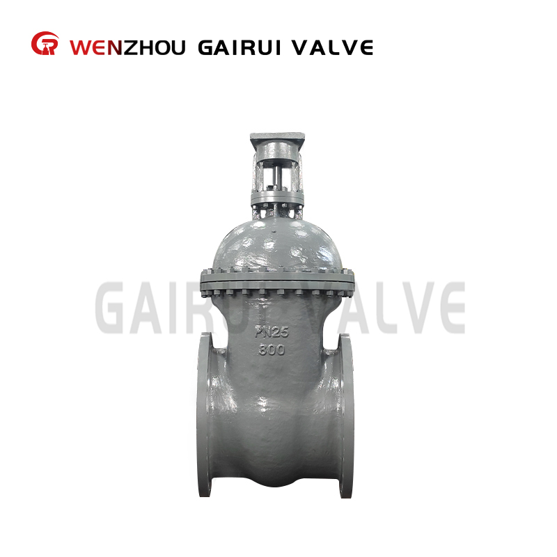 Задвижка клиновая стальная с невыдвижным шпинделем DN300-1400 PN25