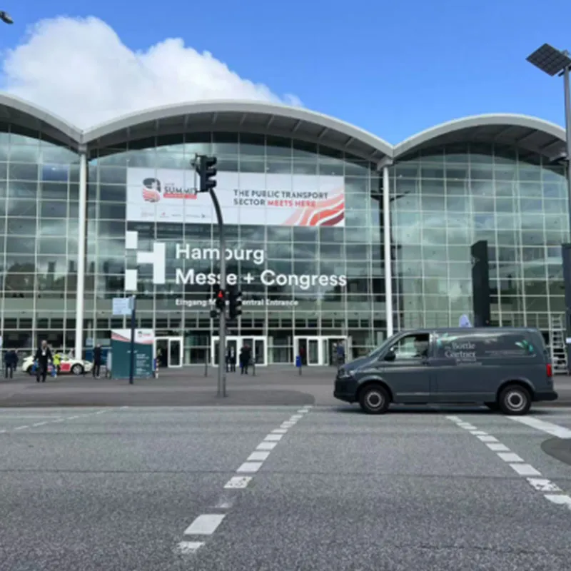 Саиде Бейта дебютирует на саммите UITP в Германии｜Начало нового международного путешествия 