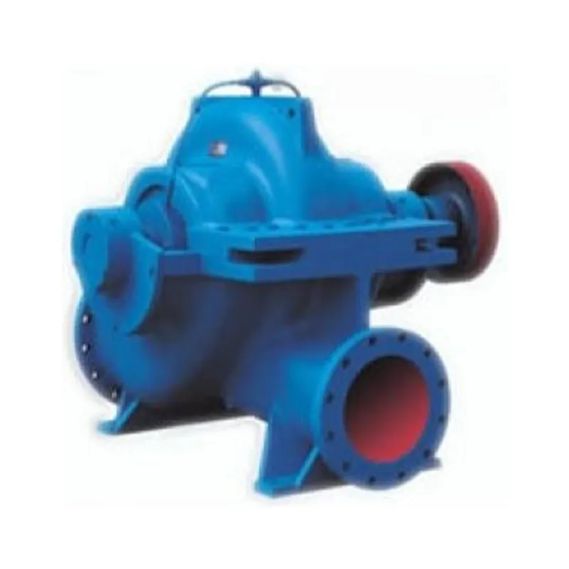 Крупный одноступенчатый центробежный насос с двусторонним всасыванием и разъемом корпуса в горизонтальной плоскости серии XHOW