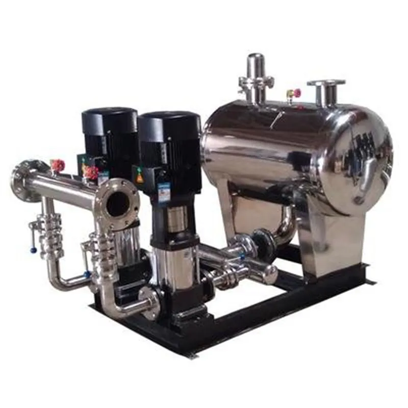 Насосные установки типа ZWL баковые для водоснабжения с подключением к сети (безвакуумные)