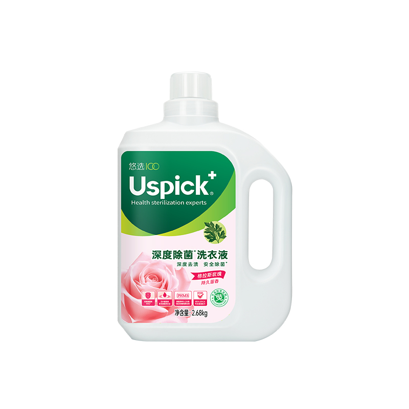 Антибактериальное средство для стирки для глубокой дезинфекции с розой Гласгоу 2,68 л