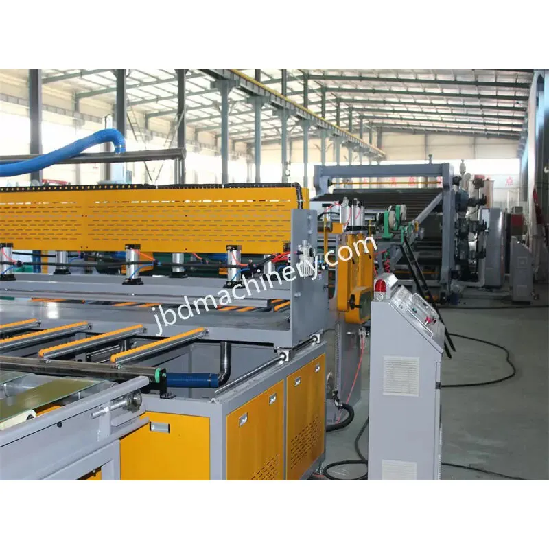 Линия для производства однослойных и многослойных соэкструзионных листов из ПЭ, ПП, АБС, ПС, ПММА, АСА, УПС