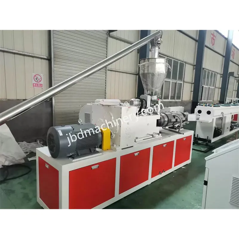 Производственная линия многоканальных, двухканальных, многотрубных труб из ПВХ/ПЭ