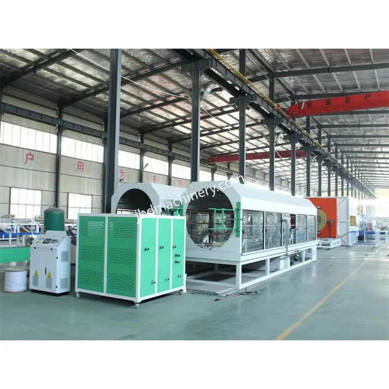 Производственная линия полиэтиленовых труб с силиконовым сердечником и многослойных труб