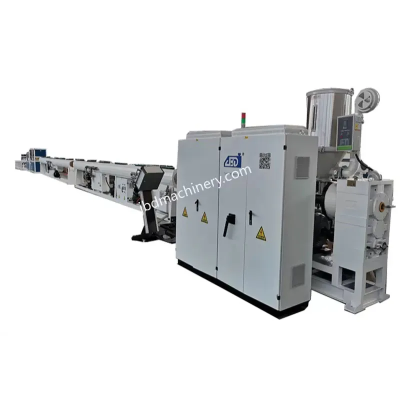 Производственная линия труб ПЭ для водоснабжения, водоотведения, газоснабжения, нефтепроводов и теплоизолированных труб