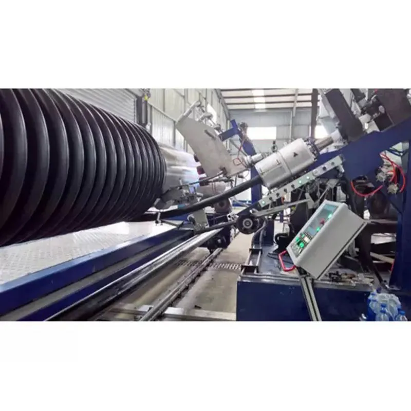 Экструдер для производства гофрированных труб большого диаметра из ПЭ/ПЭВП для водоотведения и канализации