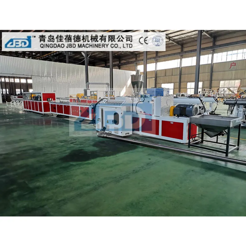 Экструзионная линия для дверей и дверных коробок из ДПК/ПВХ