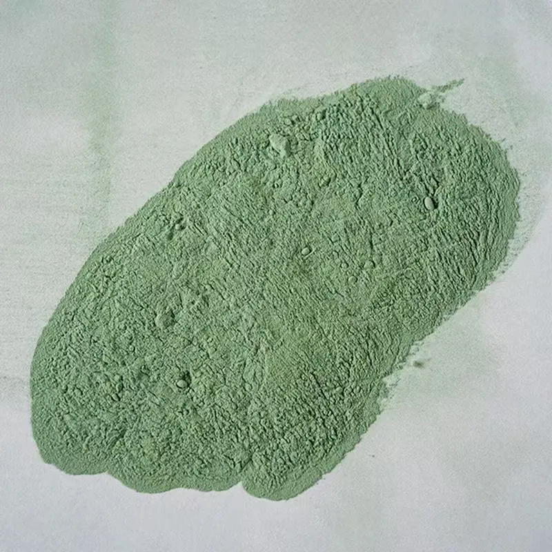 Зеленый карбид кремния микропорошок: Высокодисперсный абразив для финишной обработки твердых материалов