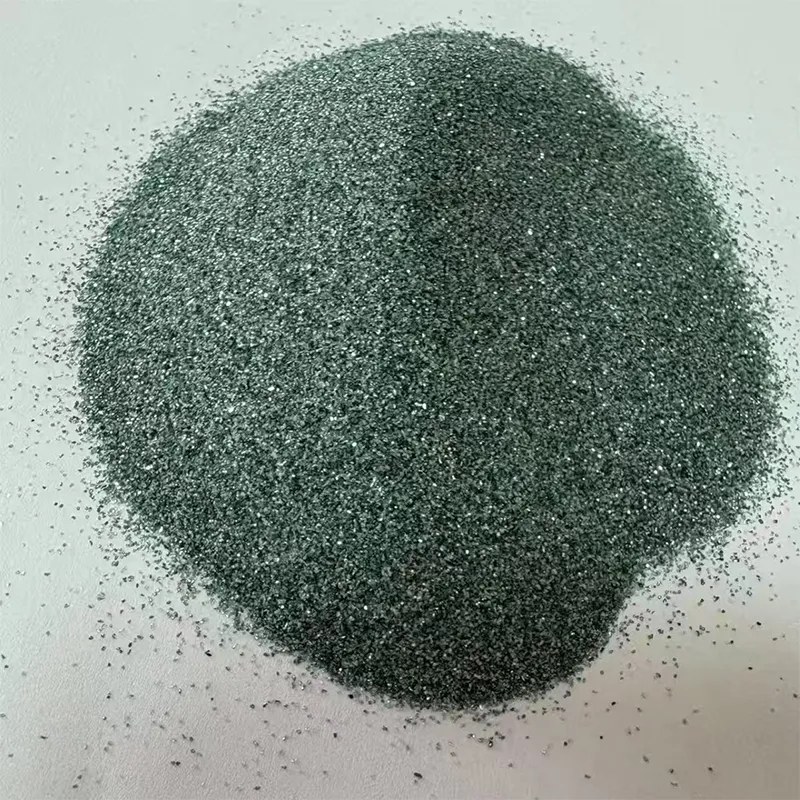 Зеленый карбид кремния повышенной твердости для шлифовальных дисков по твердым сплавам