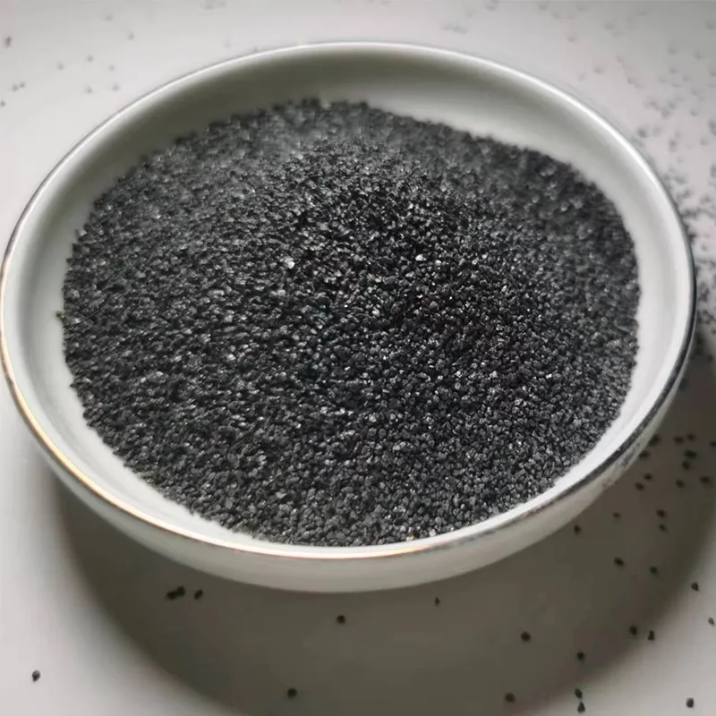 Черный карбид кремния для обработки металлических поверхностей